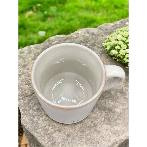 Hearth and Hand W/ Magnolia Stoneware "Rise & Shine" Coffee Mug Tea Cup 14 oz - Picture 6 of 8